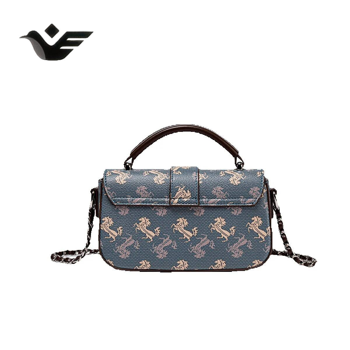 Feiyan Free Shipping New Designer Bag Luxury Shopping Bag Retro Chain Shoulder Underarm Bag Commuter Crossbody Bag Color Series Handbag Fashionable