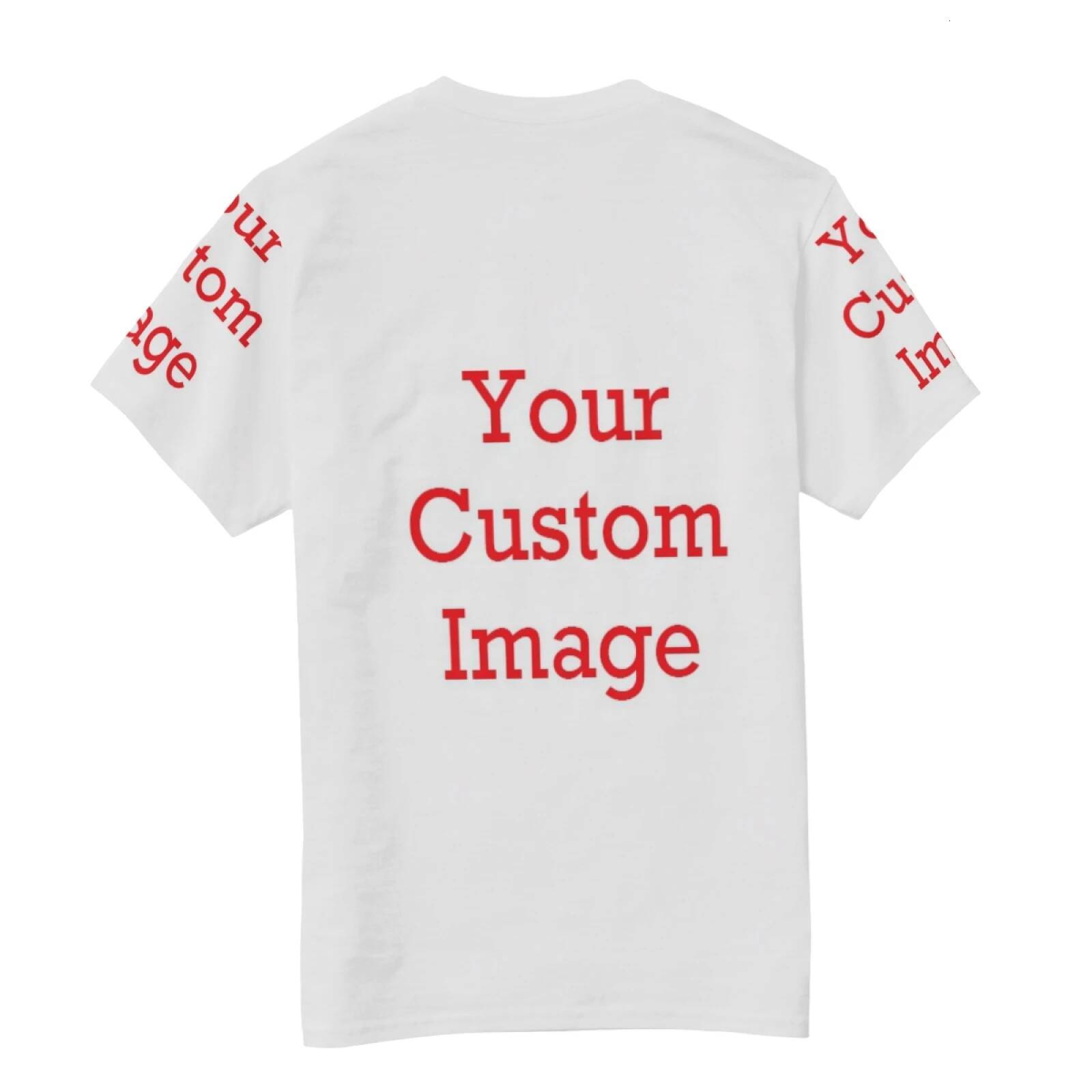 Summer 2025 New Fashion 3D Printed T-shirt Custom Pattern Men's Print Casual T-Shirt O-Neck Hip Hop Short Sleeve