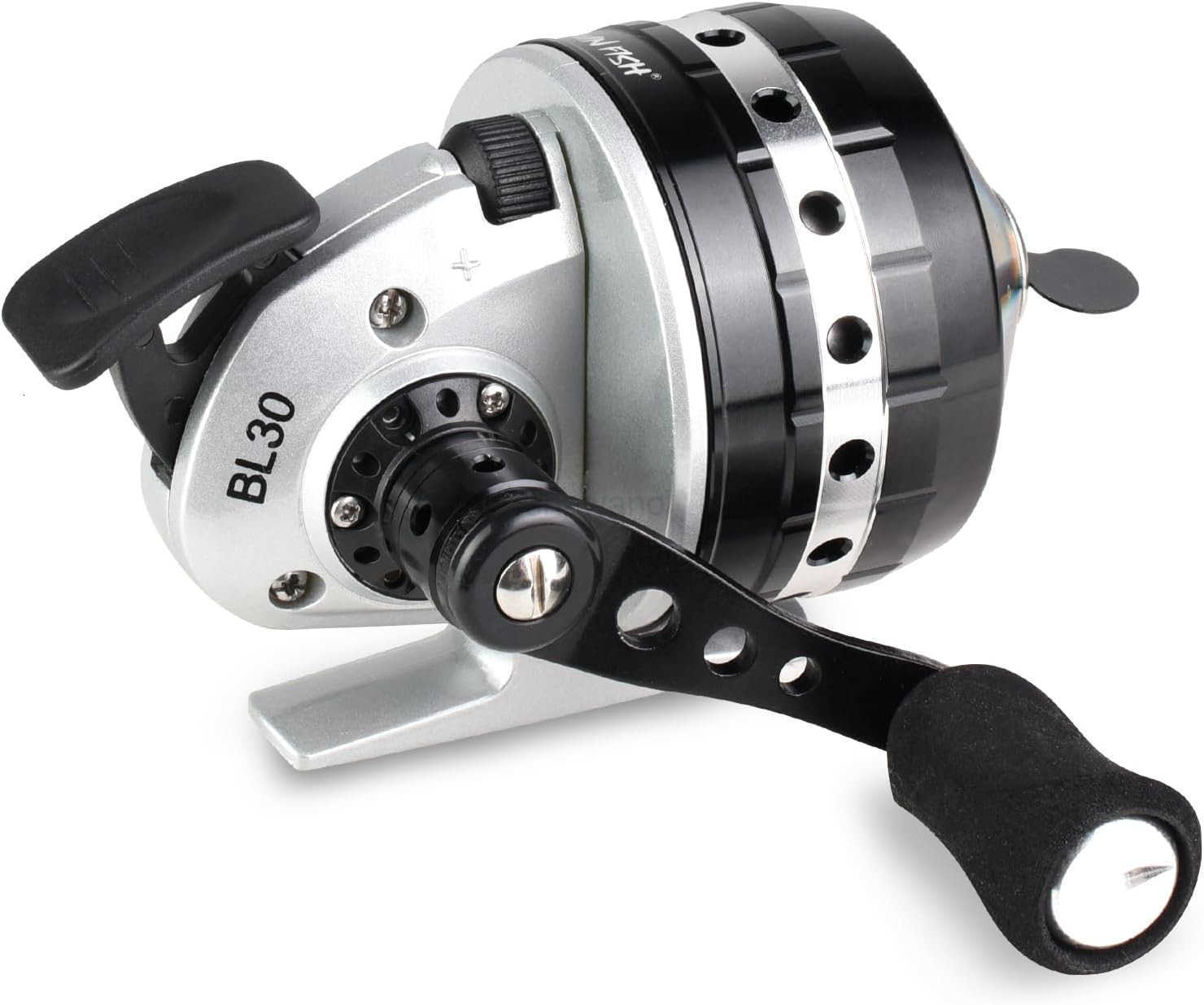 Spinning Fishing Reel 31BB Light Weight Ultra Smooth Alloy Spinning Fishing Reel with 100 M of PE Braided Dyneema Spare Spool W250904