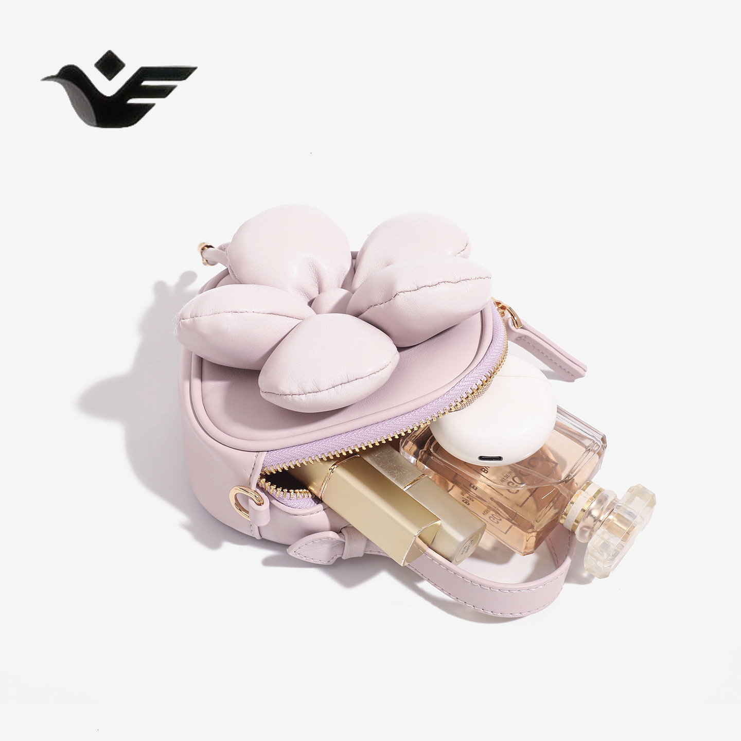 Feiyan Free Shipping New Designer Bag Luxury Shopping Bag Original Head Blossom Small Bag For Women 2025 New Commuter Multifunctional Key Bag Dropship