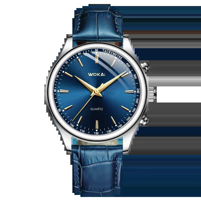 New 2023wokai business watch Quartz sports watch leisure belt mens watch mens watch X250904