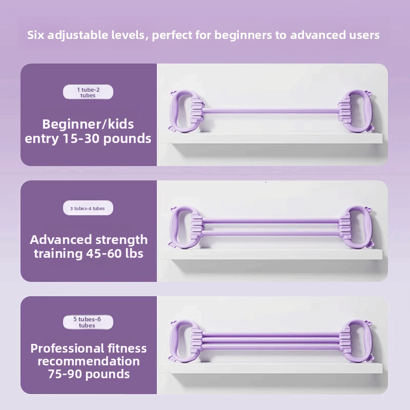 Adjustable Figure-8 Resistance Band Pull Rope Back Home Yoga Fiess Shoulder Neck Stretch Chest Expander Stretching Device