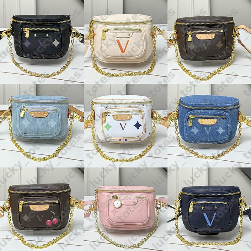 Mini Bum Bag Designer Chest Bags Handbag Gradient Fanny Pack Crossbody Waist Bags Wallet Luxury Tote Bag Man Womens Bumbag Shoulder Bags DPD2509042
