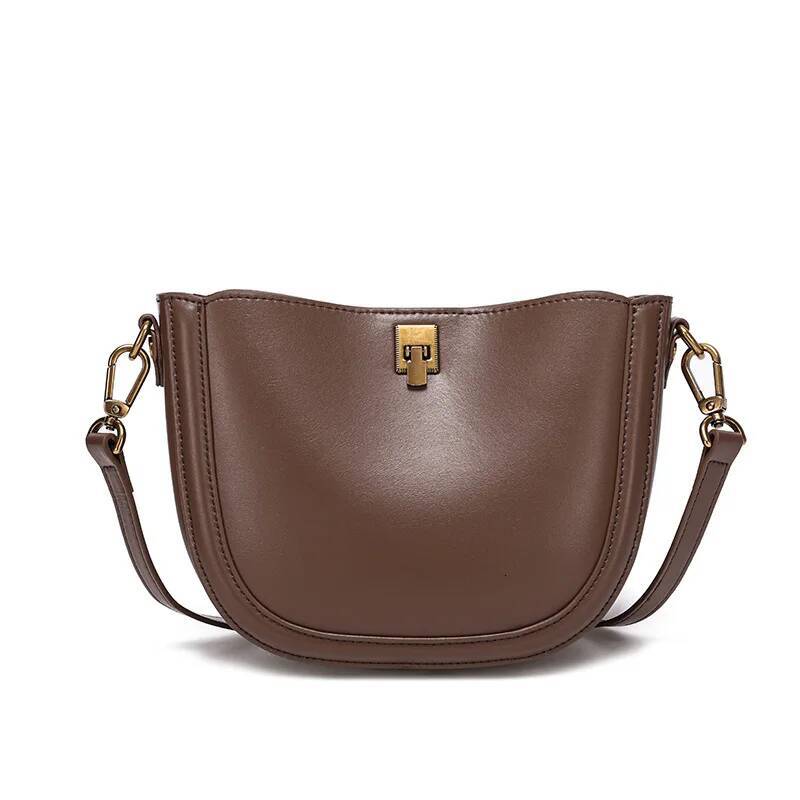 Armpit 2025 New Genuine Leather Women's High-end Crossbody Bag, Light Commuting Shoulder Bag