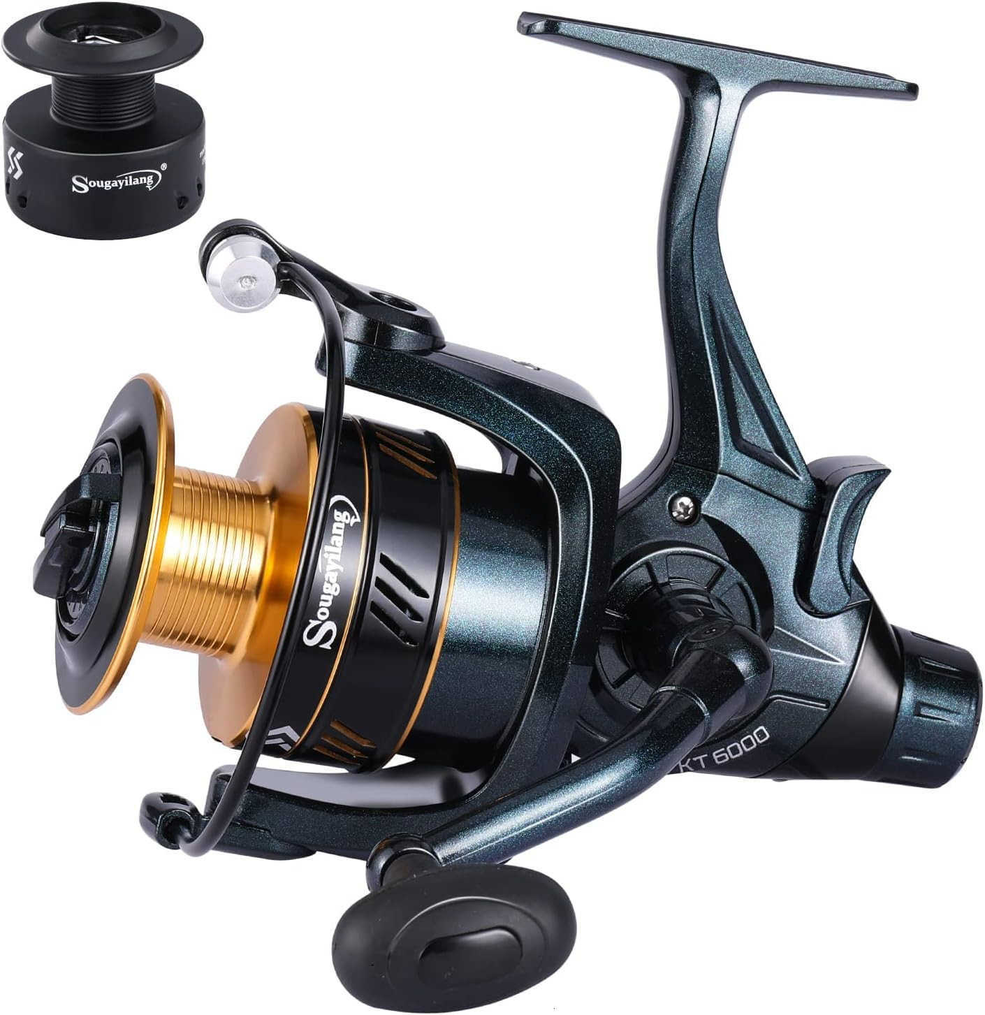 Carp Fishing Reel 131 Stainless Steel BB Bait Feeder Spinning Reel for Freshwater and Saltwater W250904