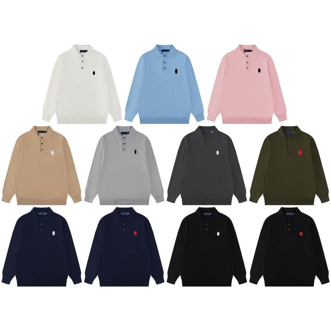 ralphauren men designer polo sweater men quarter zip mens designer sweater knitted polo pullover sweaters coogie cardigan mens knit jumpers maglione uomo jumper