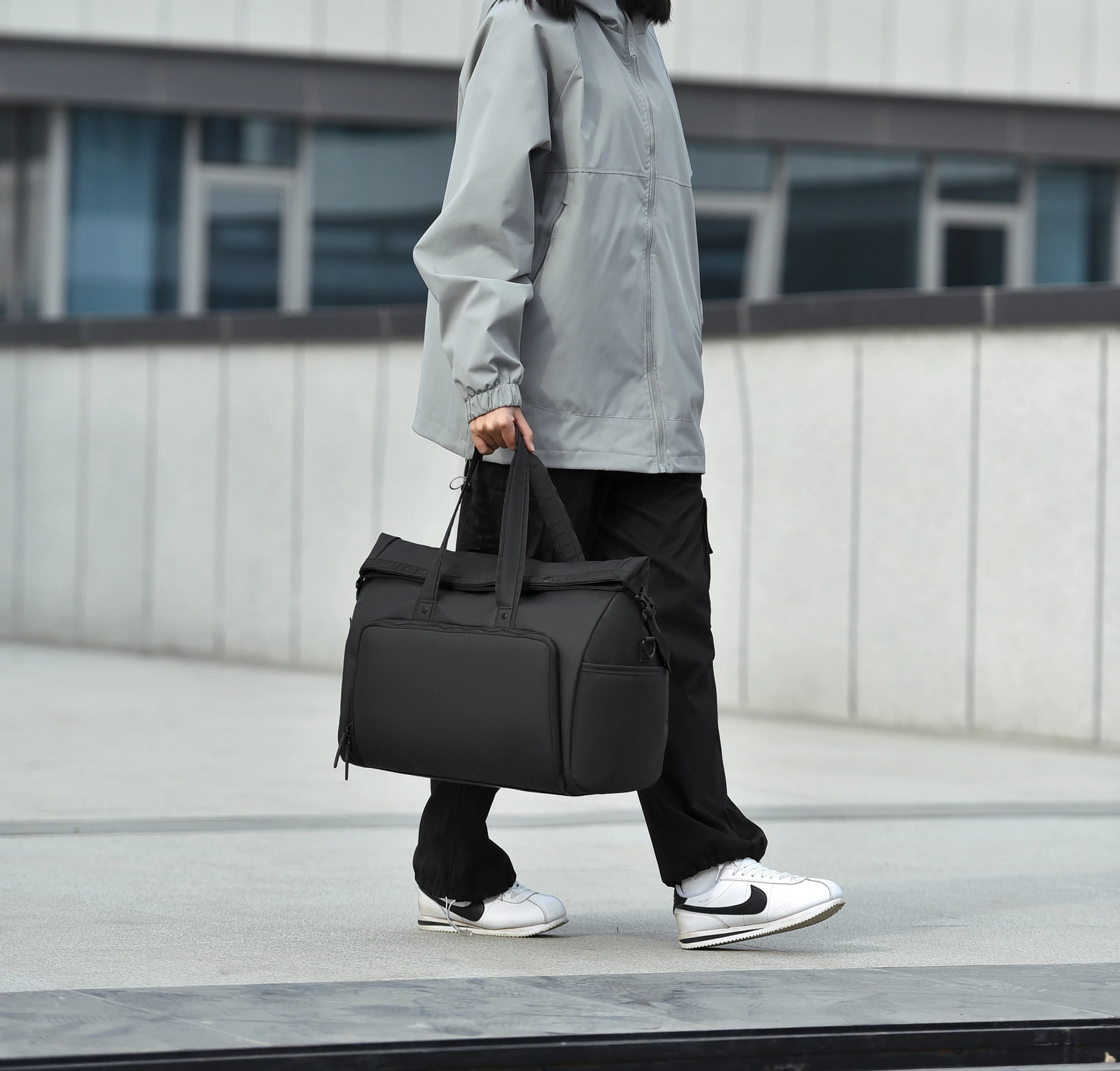 Fitness Bag Cross Border Business Travel Bag Dry Wet Separation Bag Waterproof Handbag Independent Shoe Compartment Dou 250903