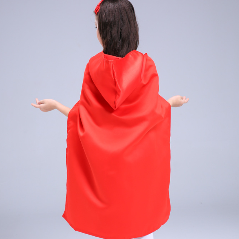 Halloween cosplay children's costume new makeup dance party performance dress girl Little Red Riding Hood dress princess dress baby clothe girl d