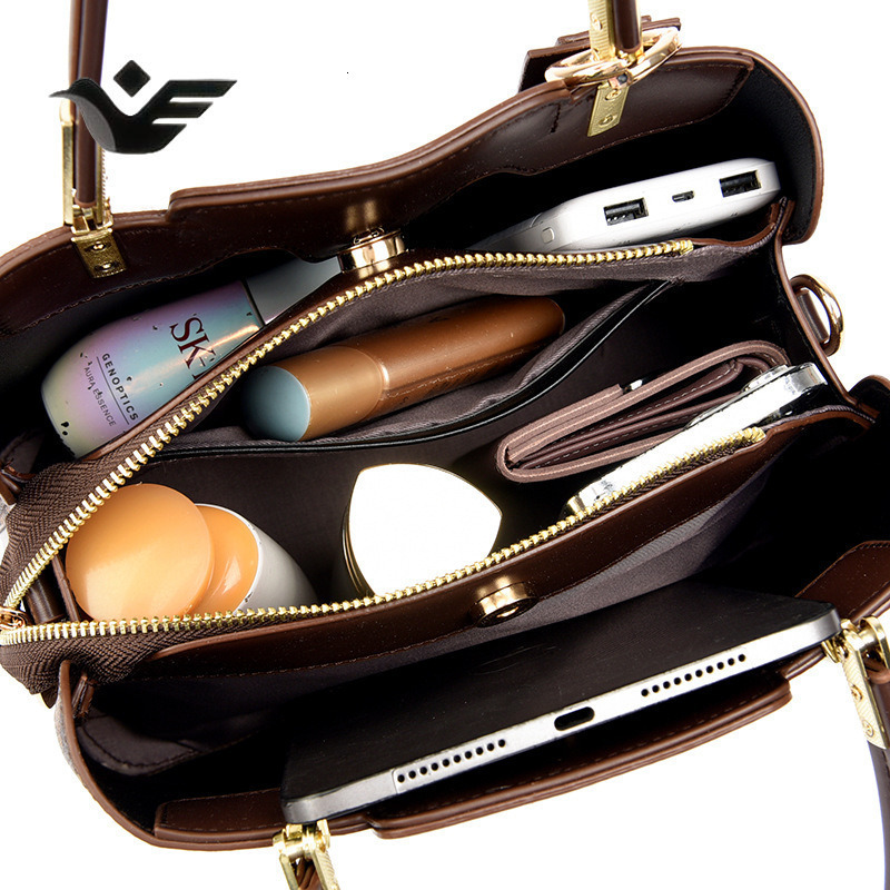 Feiyan Free Shipping New Designer Luxury Shopping Kangaroo Soft Leather Single Shoulder Crossbody Women's Handbag Patchwork Color Block Vintage B