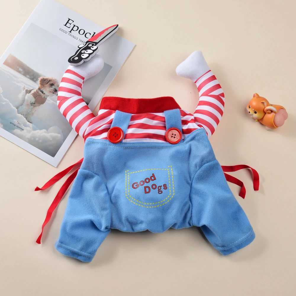 Halloween Cosplay Dog Costume For Small Medium Dogs Cats Funny Pet Party Puppy Clothes Yorkshire Chihuahua French Bulldog Coat W250904