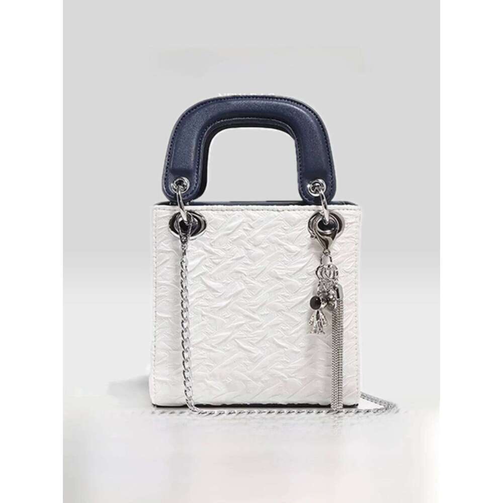 Manykostgiva Faionable Chain Handbag Women's Oulder Crossbody Bag Sli Clutch Purse American Retro Sle Pure Color