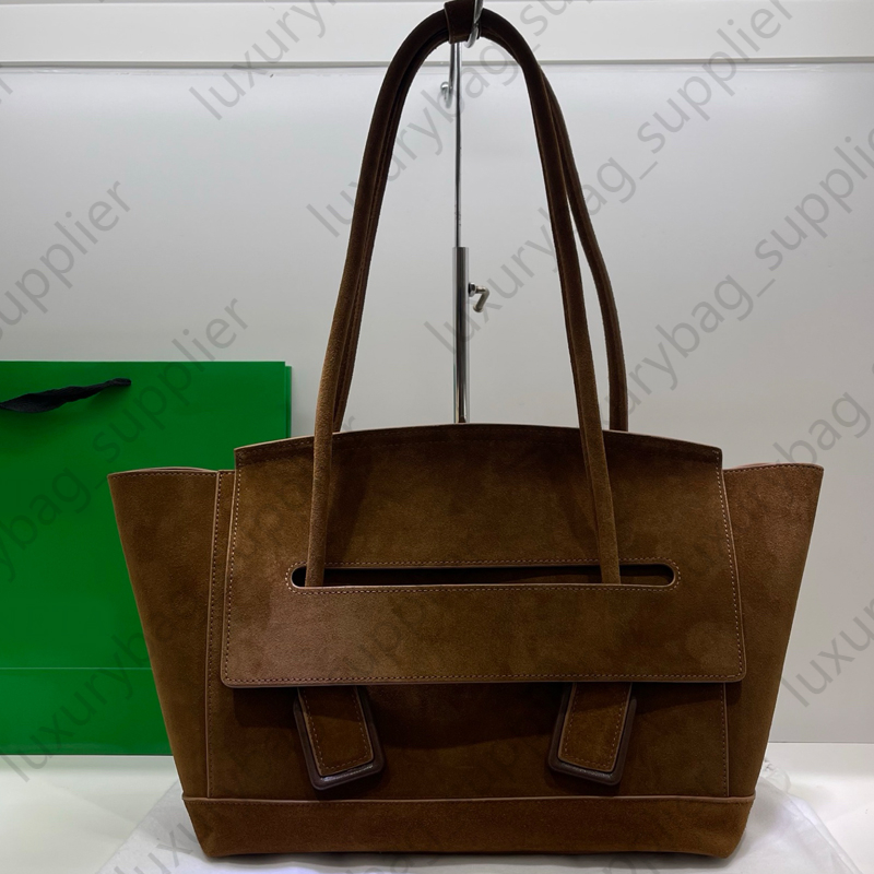 suede bag hobo shoulder bag luxury handbag large capacity bag luxury women bags mirror quality sac luxe brown bag suede frosted leather autumn bag high quality