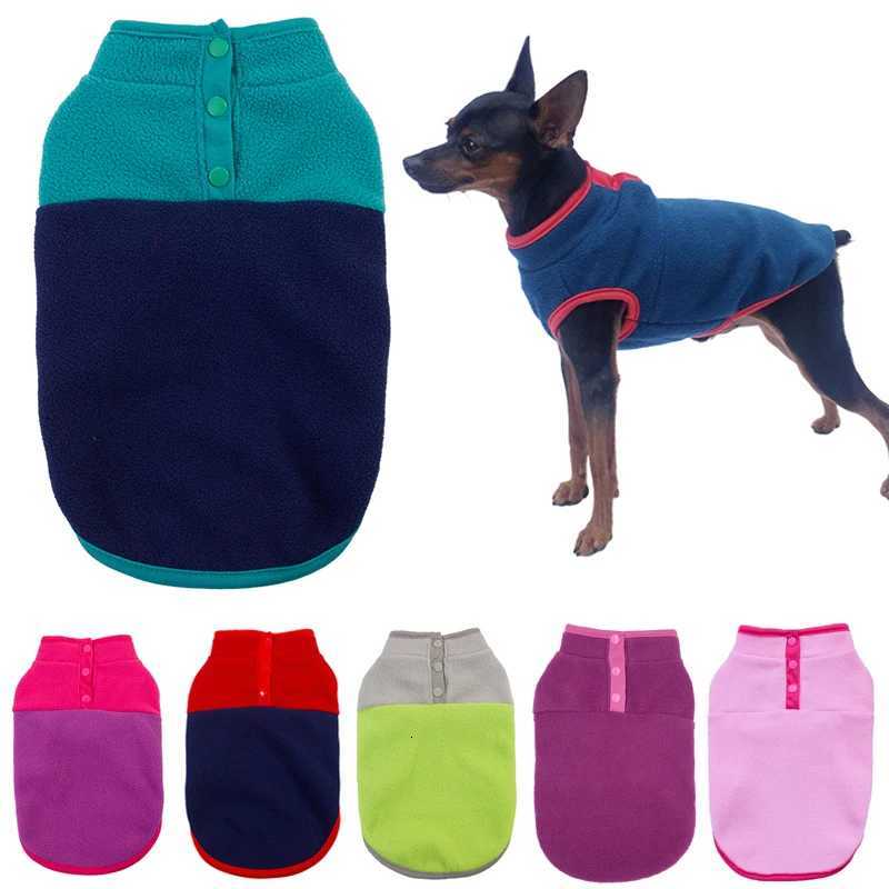 Fleece Dog Clothes For Small Dogs Spring Autumn Warm Puppy Cats Vest Shih Tzu Chihuahua Clothing French Bulldog et Pug Coats W250904