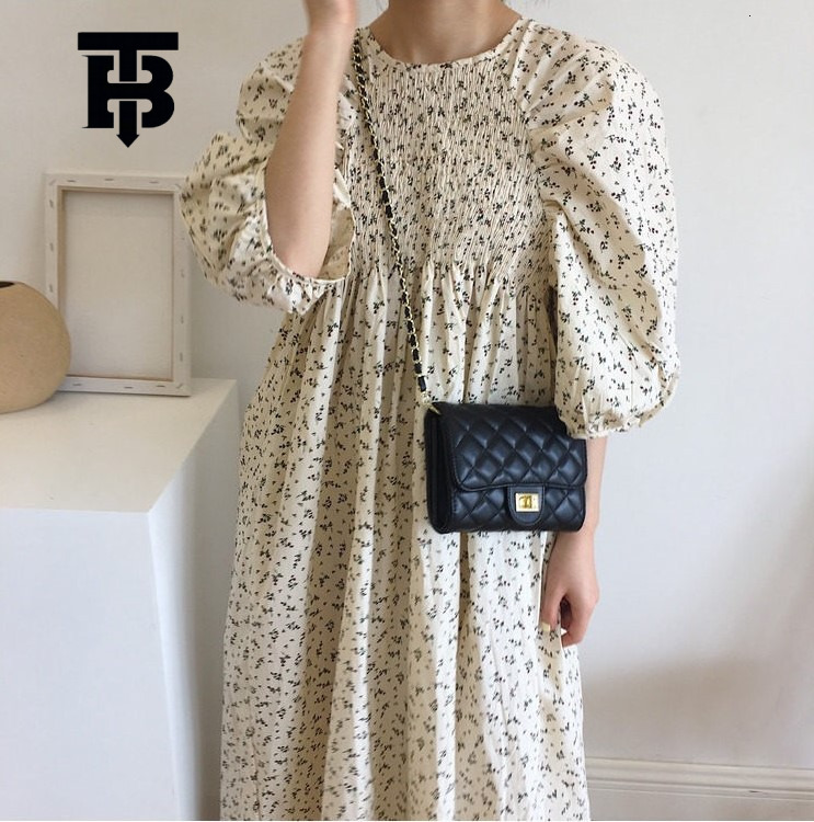 TB BHULAMTE Designer bag Women's Bag New 2025 Fashion Quilted Small Square Bag Mini Chain Bag Student Wallet Korean Style Crossbody Bag