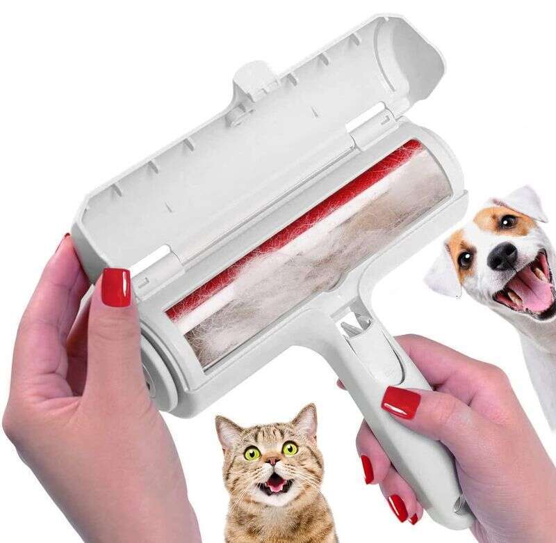 famous brand Pet Roller Dog Cat Fur Remover With Self Cleaning Base Efficient Animal Hair Removal Tool Perfect For Furni