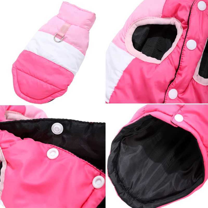 Winter Dog Clothes Waterproof et For Small Medium Dogs Cats Soft Padded Puppy Vest Coat Chihuahua French Bulldog Pet Costume W250904