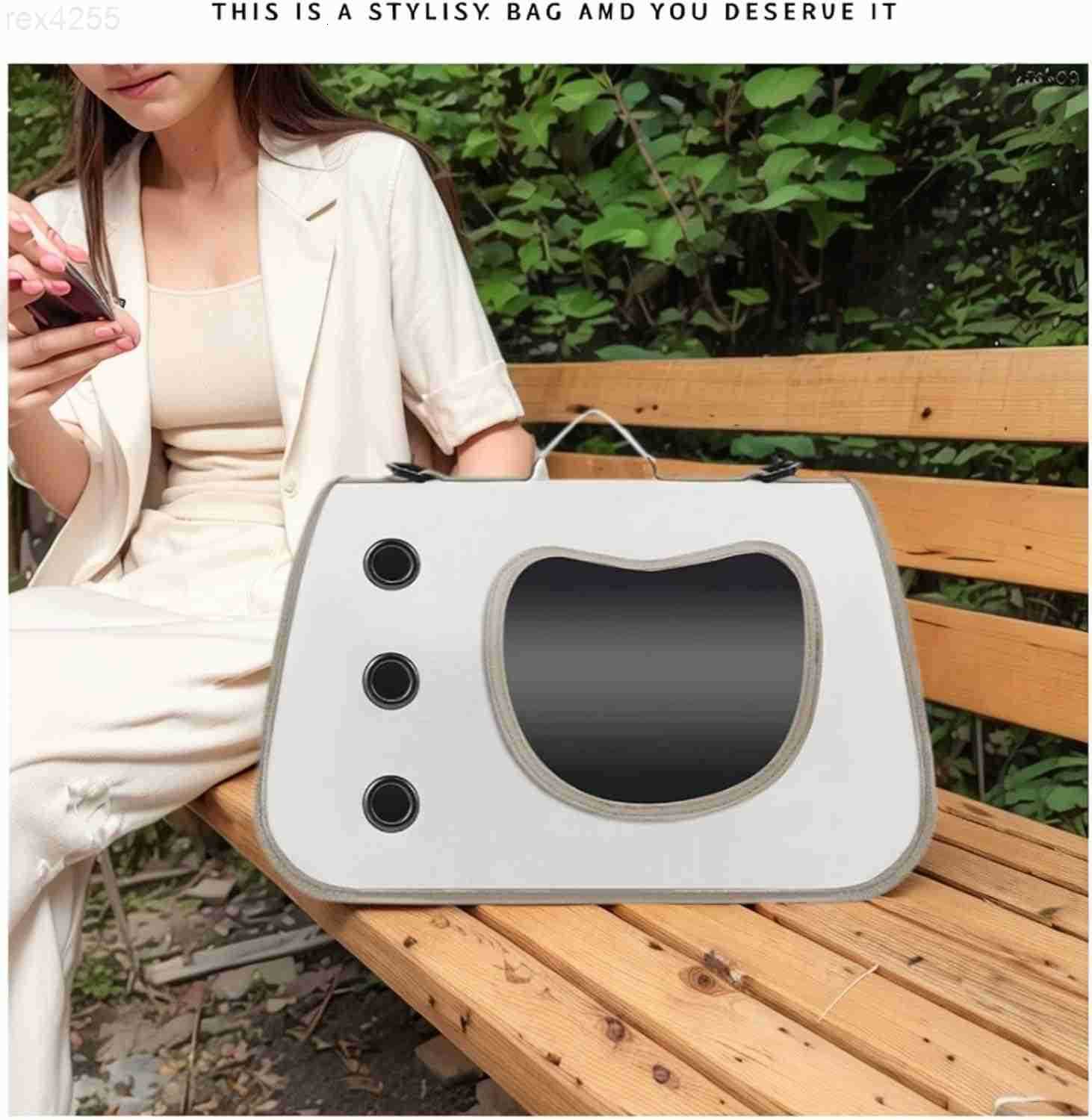 Cat Carrier Backpack for Small Pets Foldable Breathable Design Multifunctional Pet Travel Bag Dog Cat Oxford Cloth Adjustable Strap Lightweight Secure