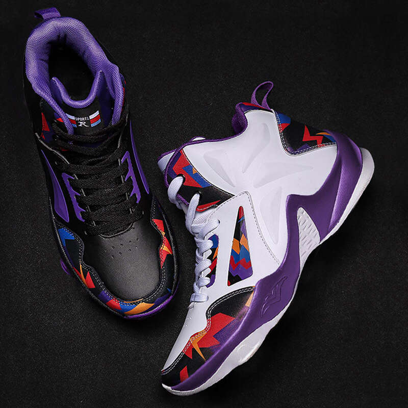 Men's Basketball Running Non-Slip Sports Shoes Lightweight Sneakers