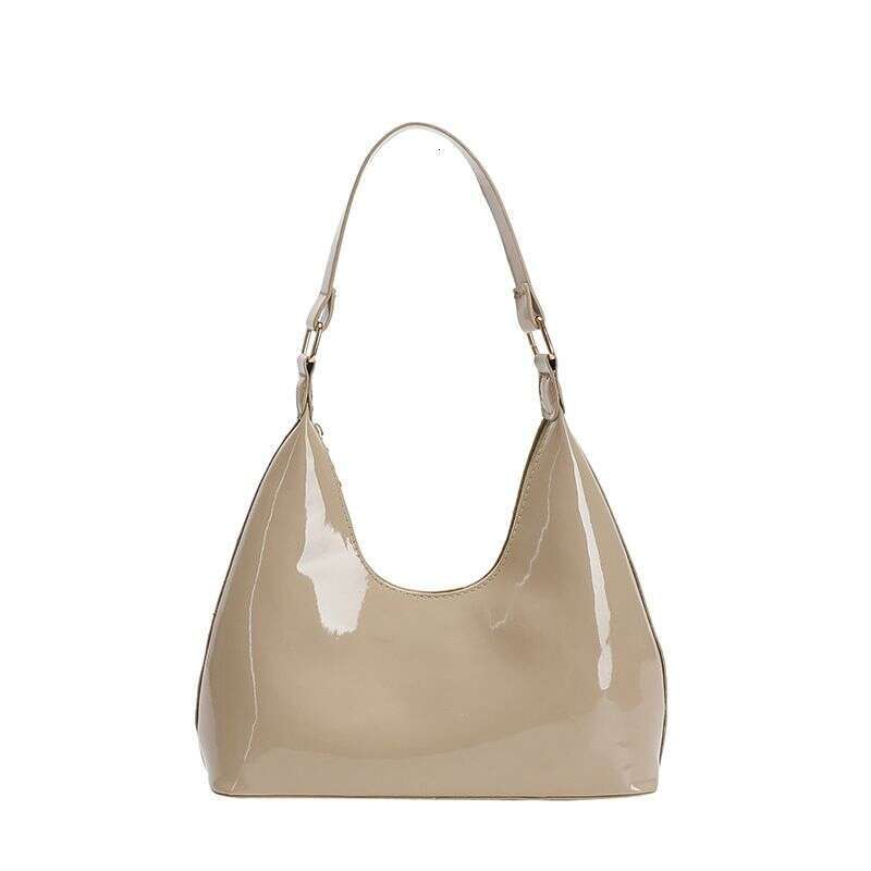 French Niche Patent Leather Bury Underarm Women 2025 New Shoulder Crossbody Bag Hundred