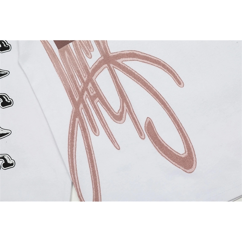 Y2k Streetwear Graffiti Long Sleeve Cotton Tshirts for Men and Women Crew Neck Ropa Hombre Baggy Oversized Top Tees 250903