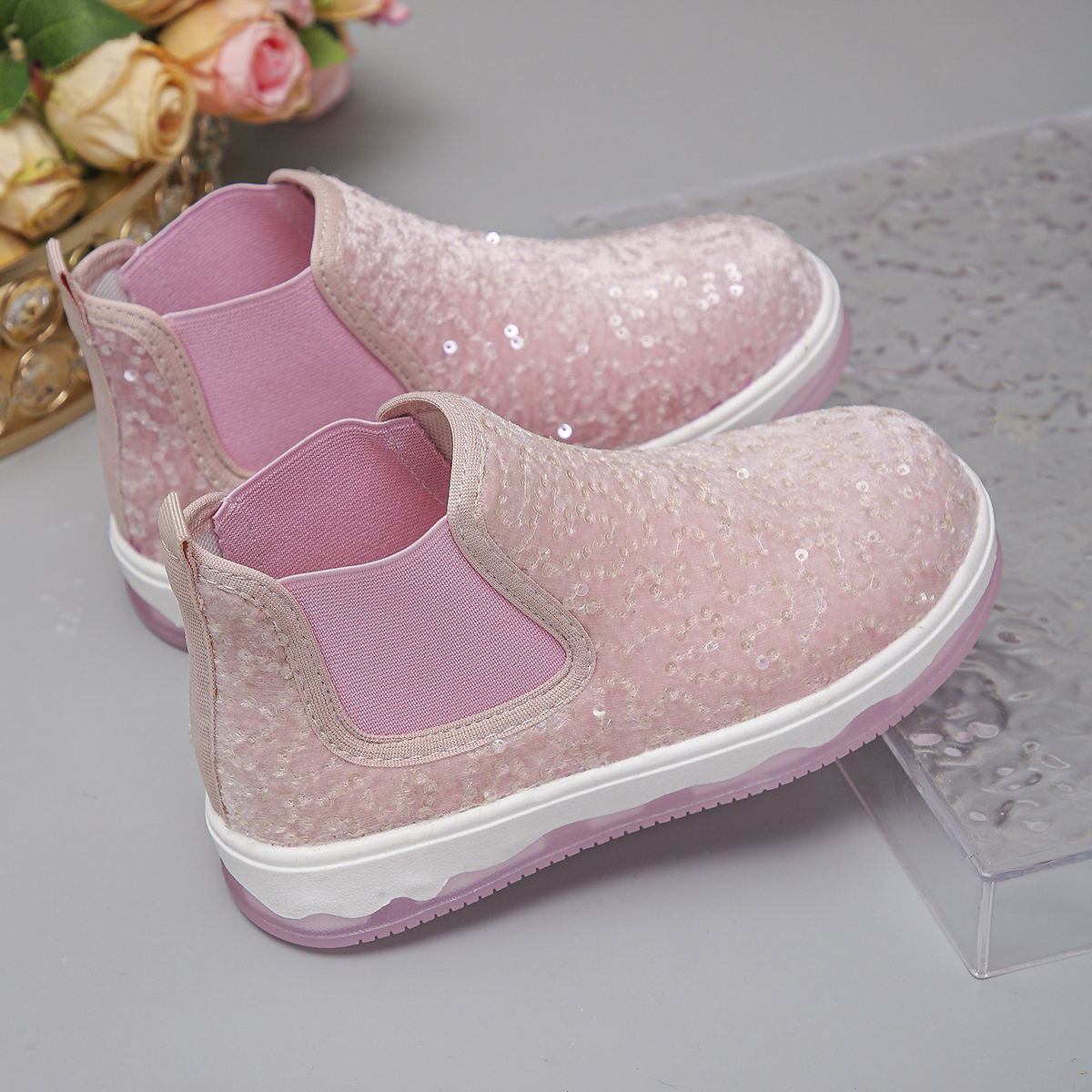 Fashionable children's single boots; Girls' fashionable short boots