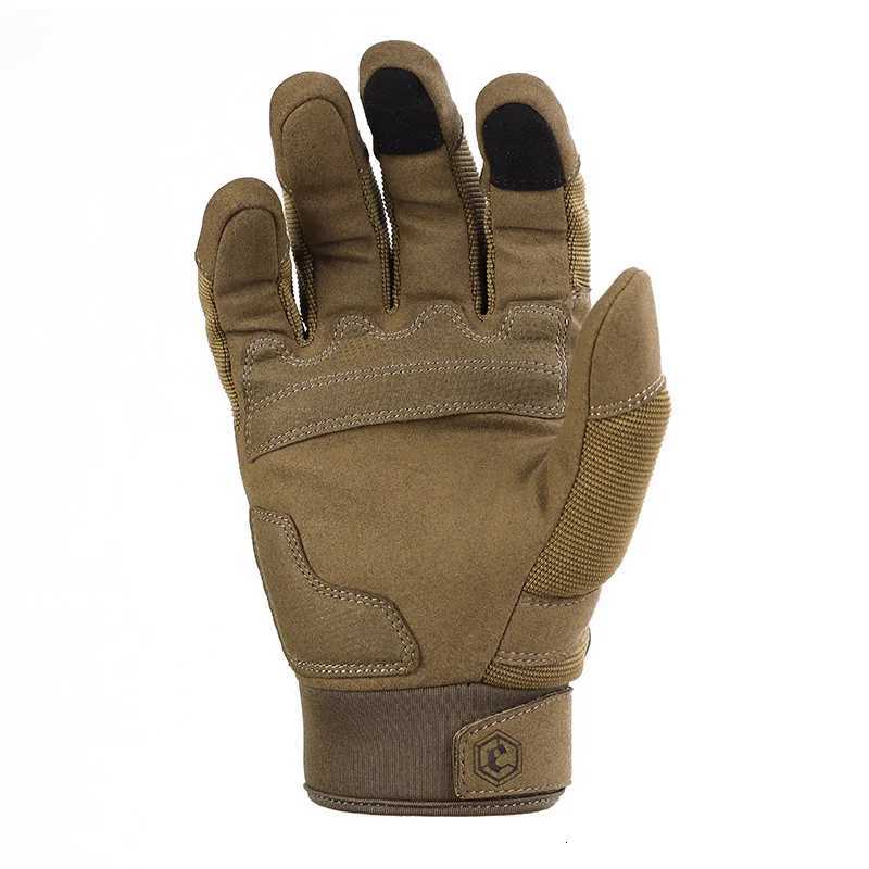 ersongear Tactical Full Finger Combat Gloves Hand Protective Gear Handwear Hunting Airsoft Sports Hiking Training 9347XJ250904