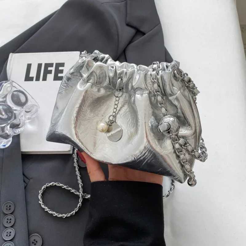 Y2K Millennium Bag Women 2024 New High Sense Shoulder Bags Summer Chain Bag Fashion Bucket Bag Messenger Bags Purses Handbags Z250903