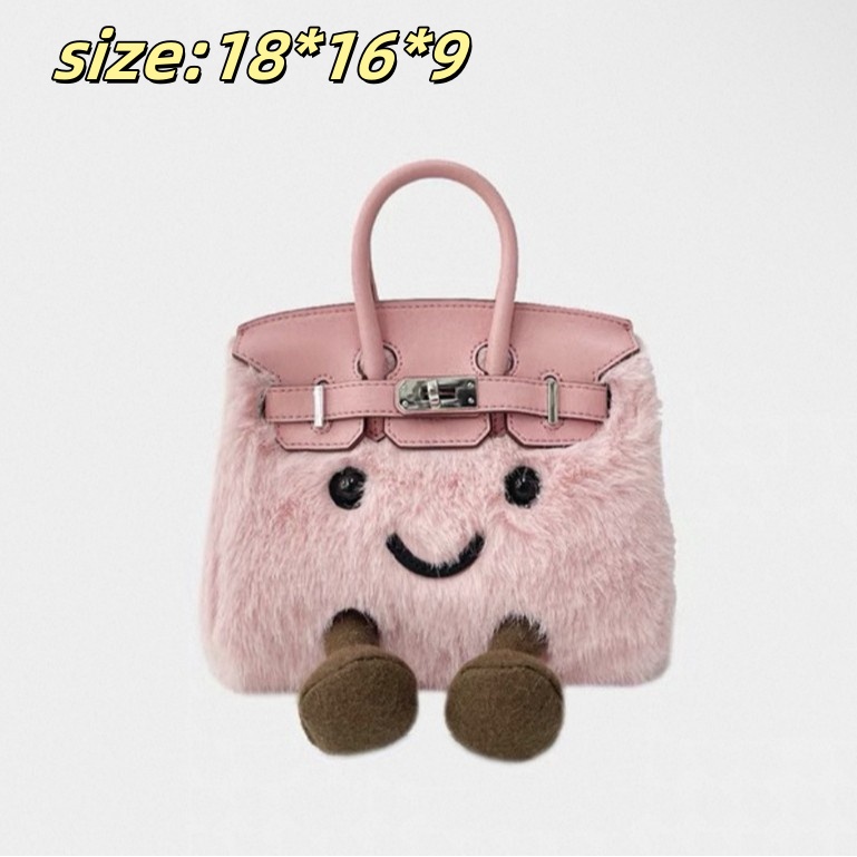 Best Seller 2025 New Pduct Popular Designer Tote Bags Co Branded Cute Platinum Plush Elf Mini Handheld Women Cssbody Bag Designer Bag