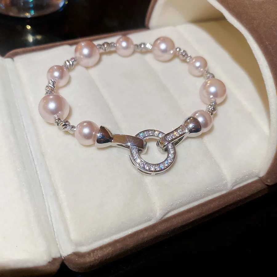 New Exquisite Simple Pearl Bracelet Fashion Elegant Allmatch Bracelet Wens Jewelry Y250904
