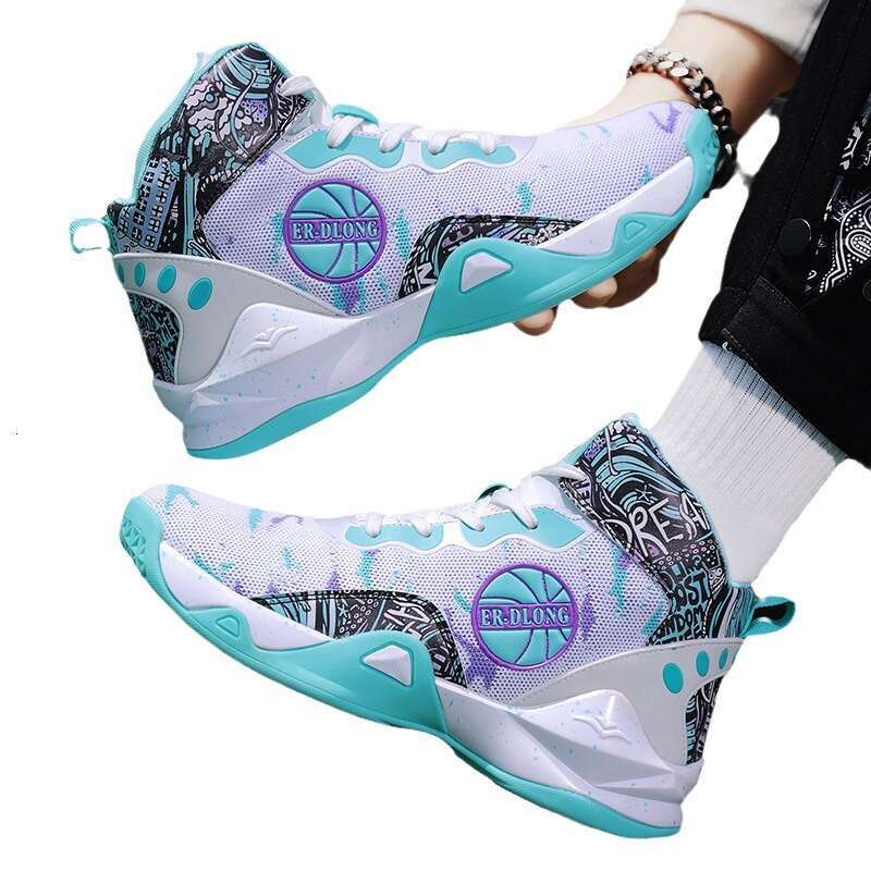 Men's Youth Sports Basketball Non-Slip Lightweight Shoes
