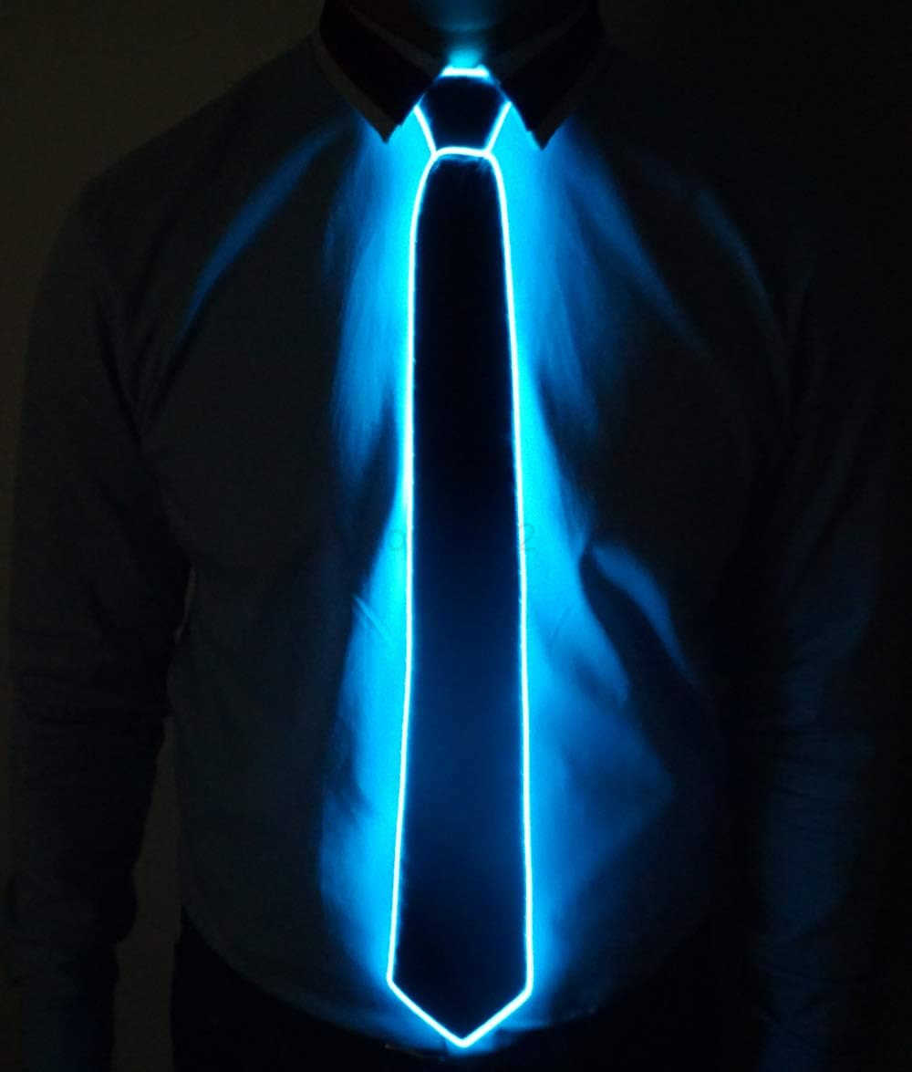 Tie Light Up Fanny Ties Novelty Necktie For Men LED Light Up Ties Costume AccessoryW250904