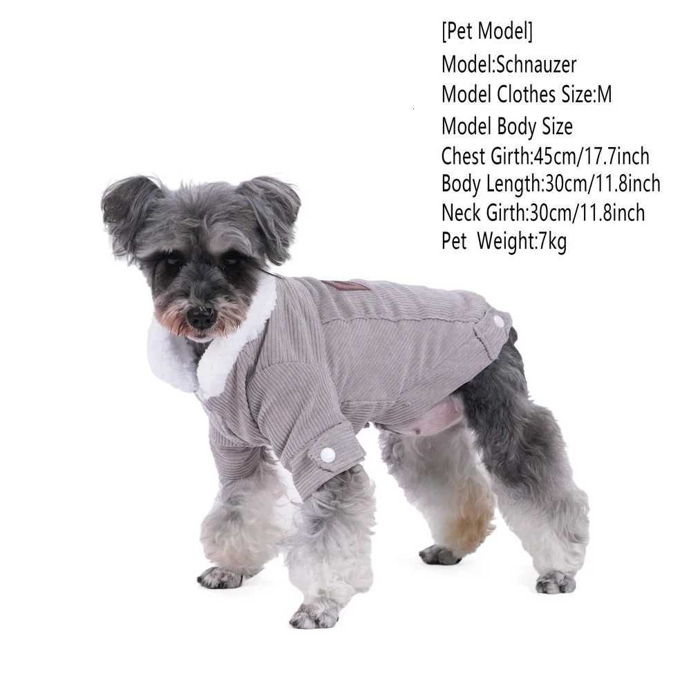 Autumn Winter Pet Dog Clothes Fleece Warm et Coat Cozy Thicken Puppy Clothing for Small Medium Dogs Cat Schnauzer Pug Outfit W250904