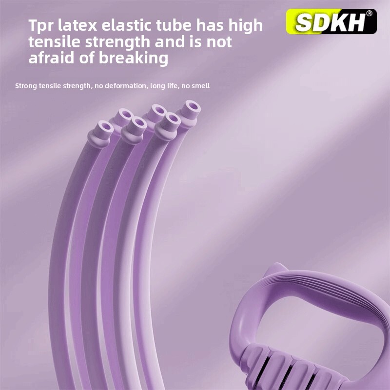 Adjustable Figure-8 Resistance Band Pull Rope Back Home Yoga Fiess Shoulder Neck Stretch Chest Expander Stretching Device