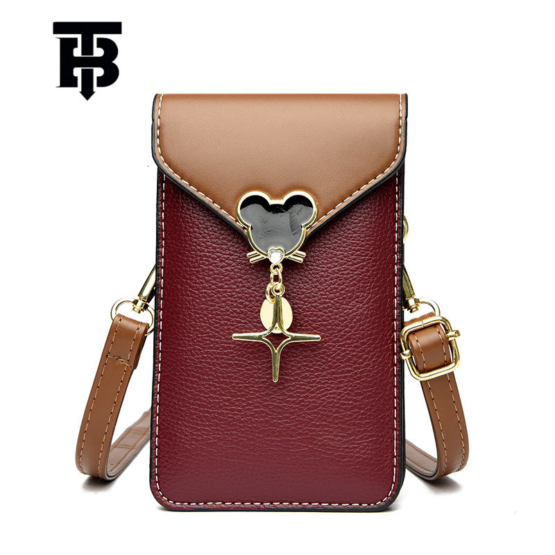 TB BHULAMTE 2025 Summer New Women's Phone Bag Single Shoulder Crossbody Bag Fashionable Textured Vertical Designer s bag Small Bag Wholesale