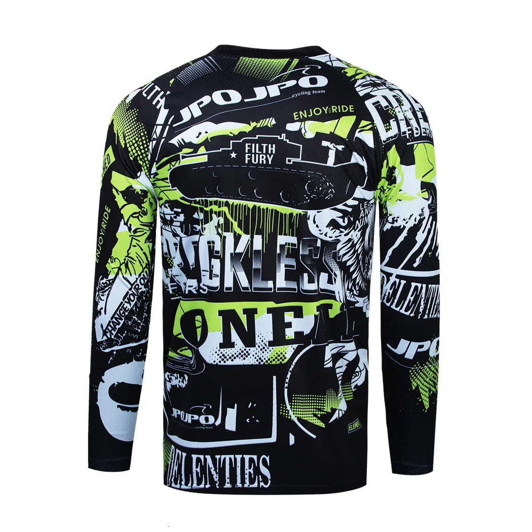 Motocross Jersey Youth Dirt Bike Jersey Kids bmx Shirt Off Road mtb Jersey Boys Motocycle Shirt Enduro DH MX Jersey Cycling Tops 250903
