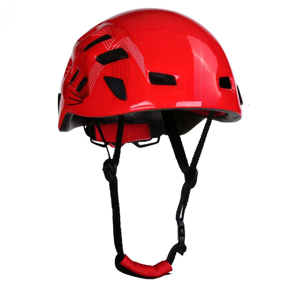 Safety Rock Climbing Caving Rappelling Rescue Helmet Scaffolding Head Protector