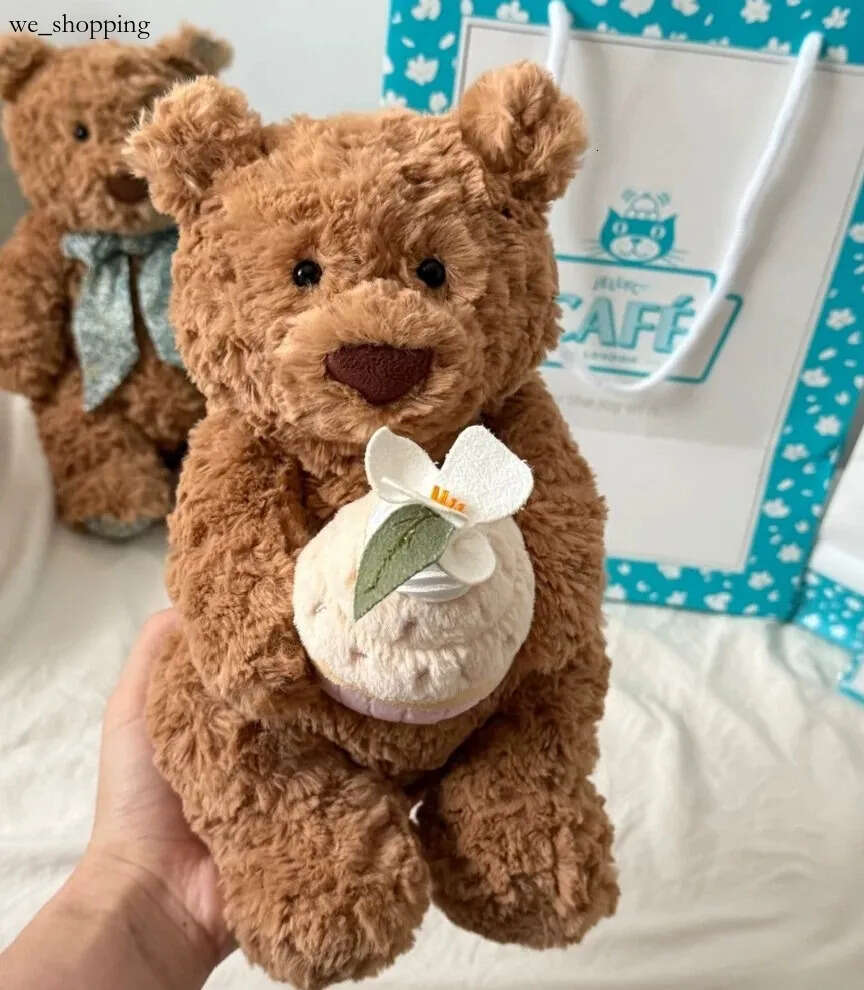 Dolls Jelly cat cupcake Plush Children's plush toys Bartholomew Sunshine Stuffed Toy Spider Bear pillow Soothing the Doll Gifts