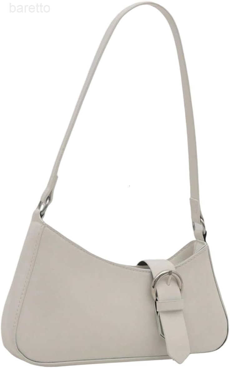 Womens Zipper Crescent Shoulder Handbags Vintage Top Handle Underarm Bags M250903