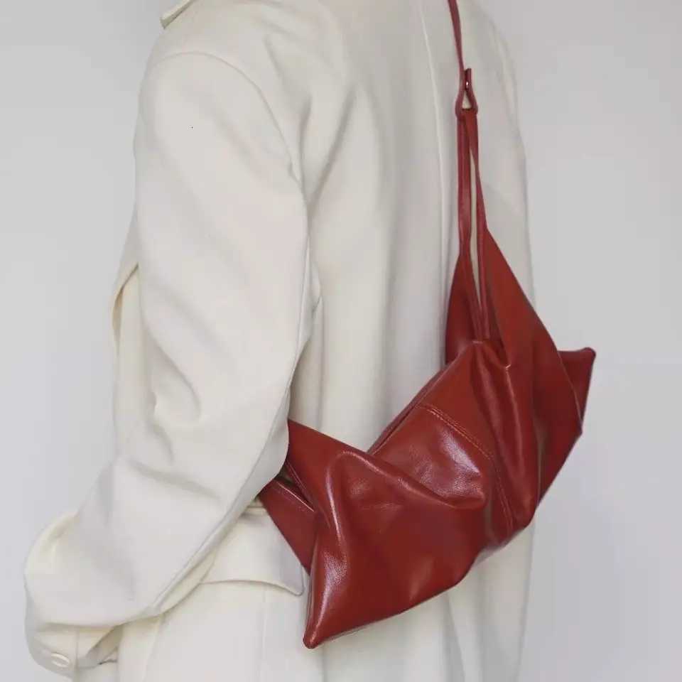 Women Bag Koren PU Fashion Simple Office Lady Shoulder Bag Handbag Pures and Bags Crossbody Irregular s Bag Z250903