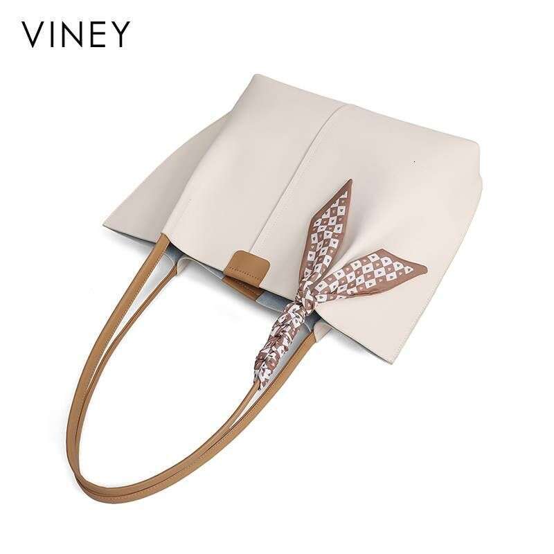 VINEY Women 2025 New Women's Tote Capacity High-End Hand-Held Commuting Shoulder Large Bag