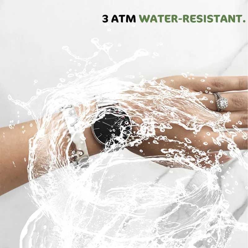 Hh Martin Hot Fashion Simple Japan Quartz Movement Watch Leather Strap Clock Wen Analog Waterproof Wrist watch Reloj Mujer X250904