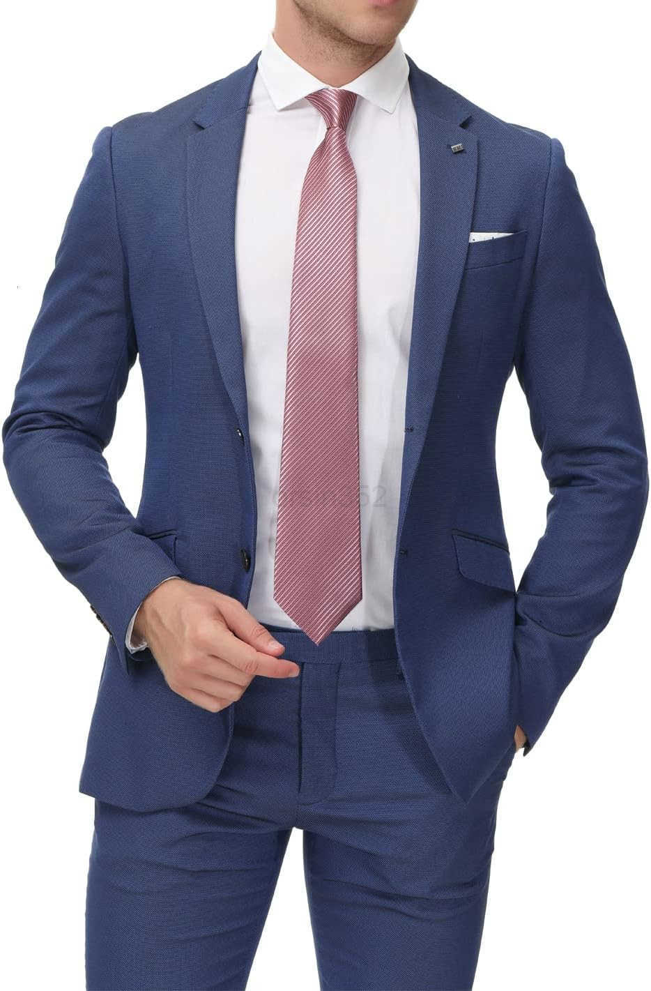 Mens Necktie Classic Silk Tie Woven Jacquard Neck Ties 6 PCSW250903