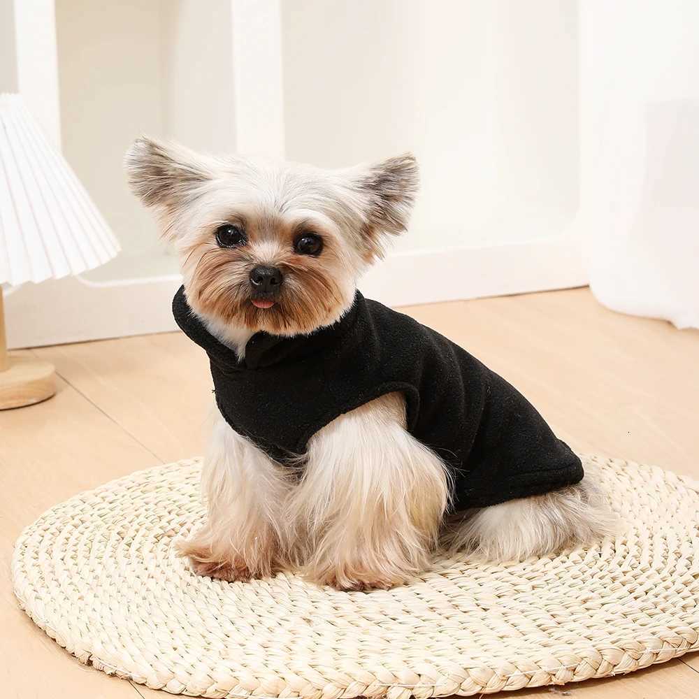 Pet Dog et Coat Cozy Fleece Vest Puppy Kitten Autumn Winter Dog Soft Clothes For Small Medium Dogs Cats Chihuahua Overalls W250904