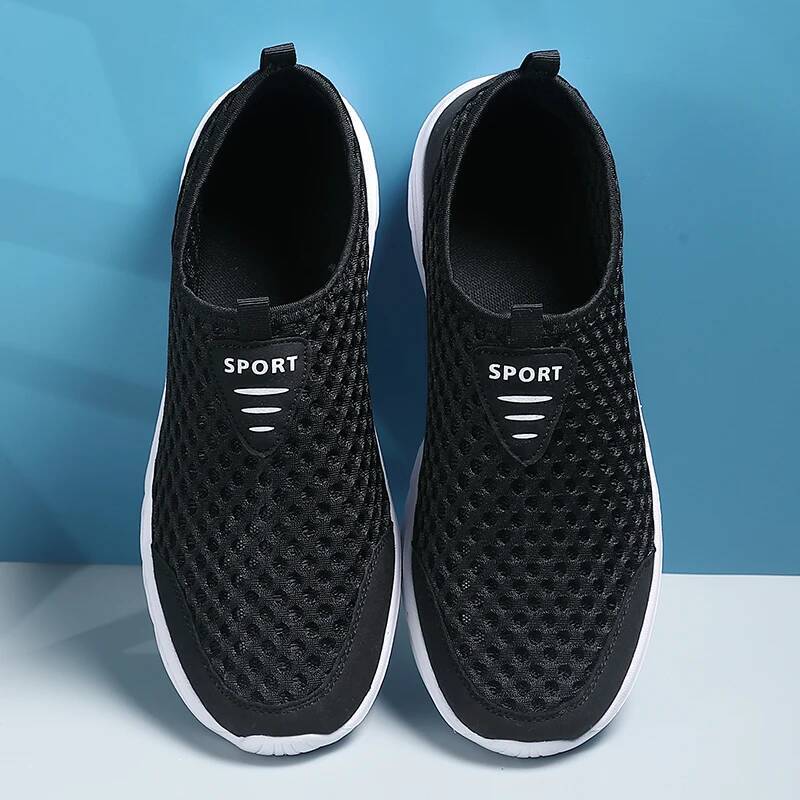 Breathable Men Casual Sneakers Lightweight Male Anti-slip Causal Shoes Outdoor Men's Loafers Soft Walking Flats Jogging 2024 New ddmysaturn