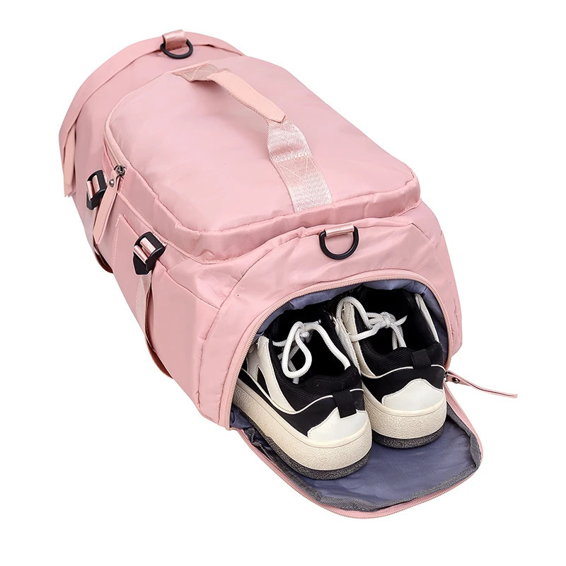 Largecapacity sports fitness bagsuitablefor short tripsyoga trainingcan be carried on one shoulderby handor across the body 250903