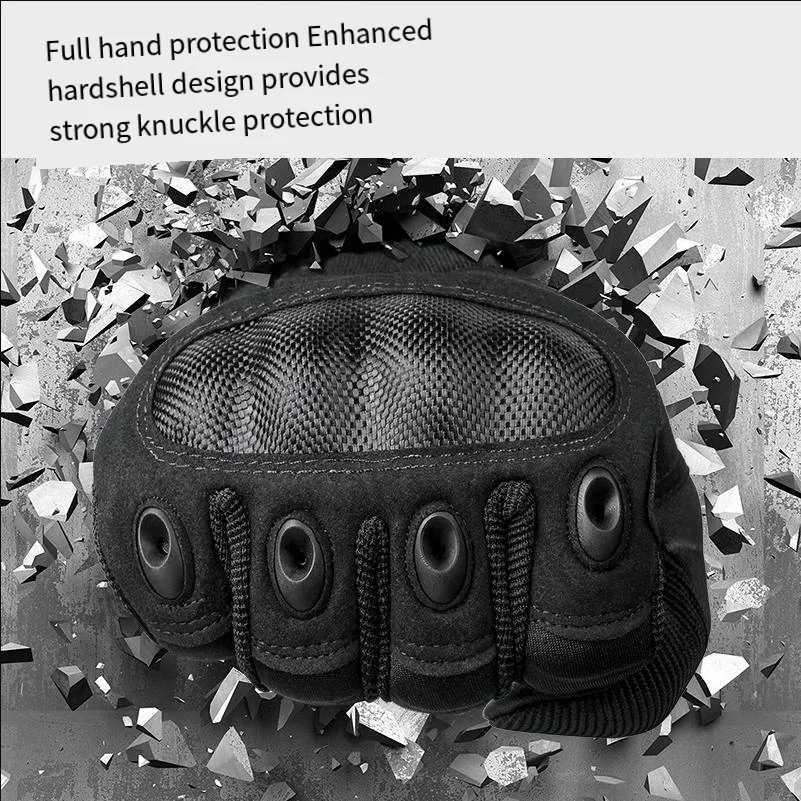 Hardshell Tactical Gloves All Rers Sports Breathab Antifall Touch Screen Motorcyc Supplies Riding GlovesXJ250904