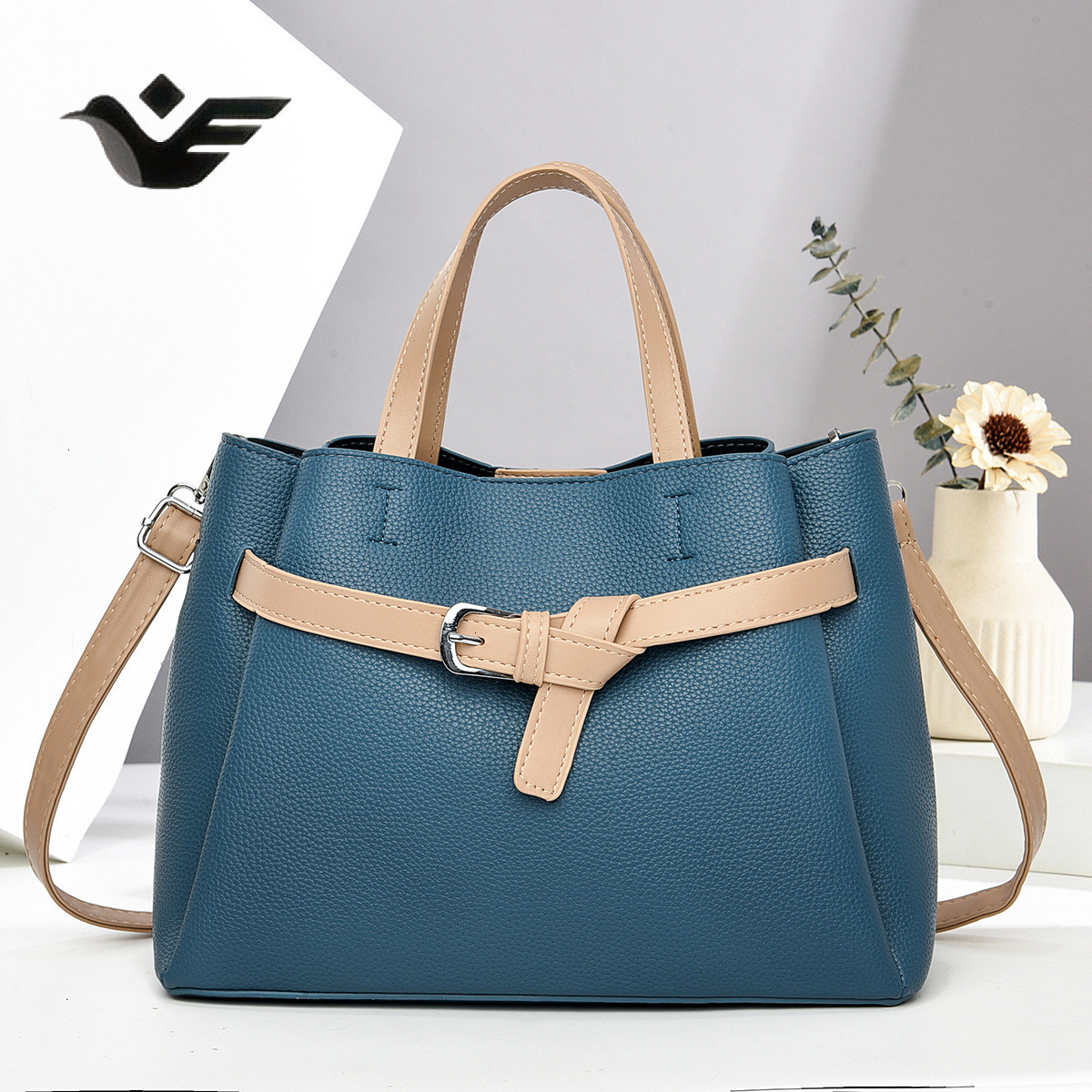 Feiyan Free Shipping New Designer Bag Luxury Shopping Bag Macaron Multi-layer Handbag Patchwork Color-blocking Fashionable Elegant Shoulder Bag High A