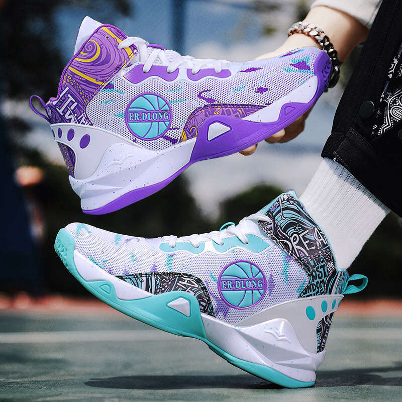 Men's Youth Sports Basketball Non-Slip Lightweight Shoes