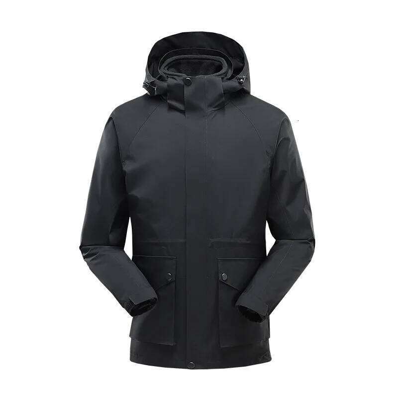 Customized Outdoor Three-In-One Two-Piece Wholesale Overalls Men Removable Thickened Thermal Jacket Women