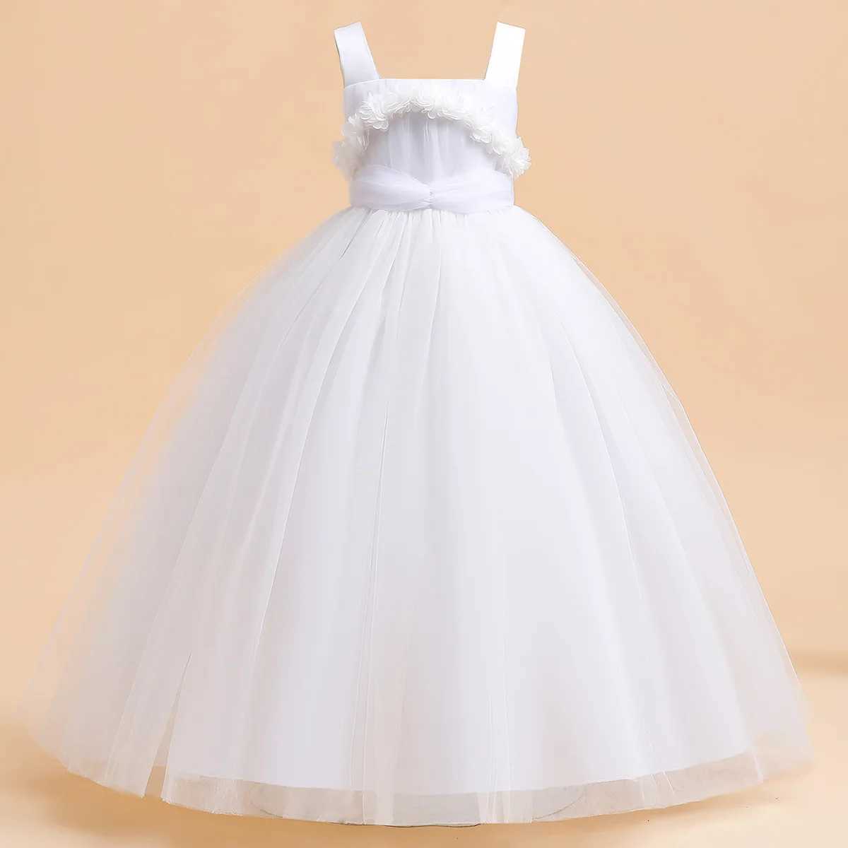 Christmas Princess Dress Teen Girls Bridesmaid Clothes Flower Girl Dresses For Wedding Prom Gown Kids Birthday Party Dresses Z250904